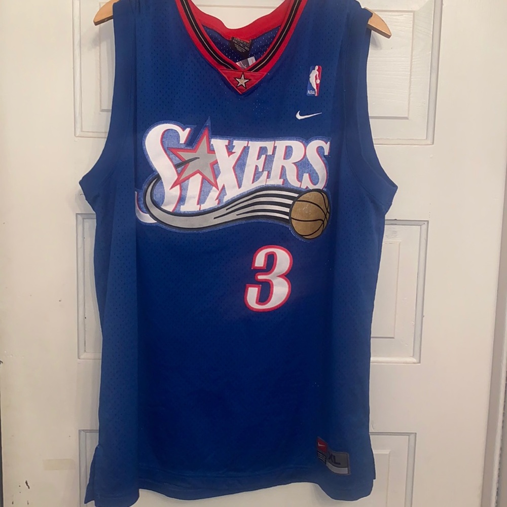 Vintage 76ers Allen Iverson Jersey